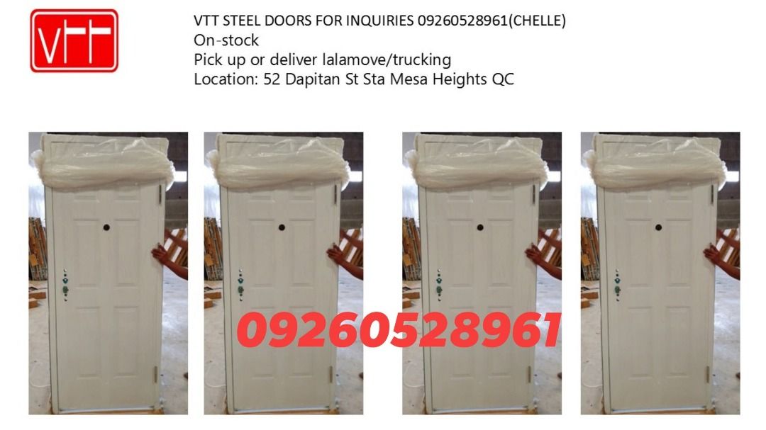 steel door (Category: Locks, Doors & Gates) located in Quezon City. Submitted by vttsteeldoor-chelle (Listing ID 1463638563, Image 3). Description: .