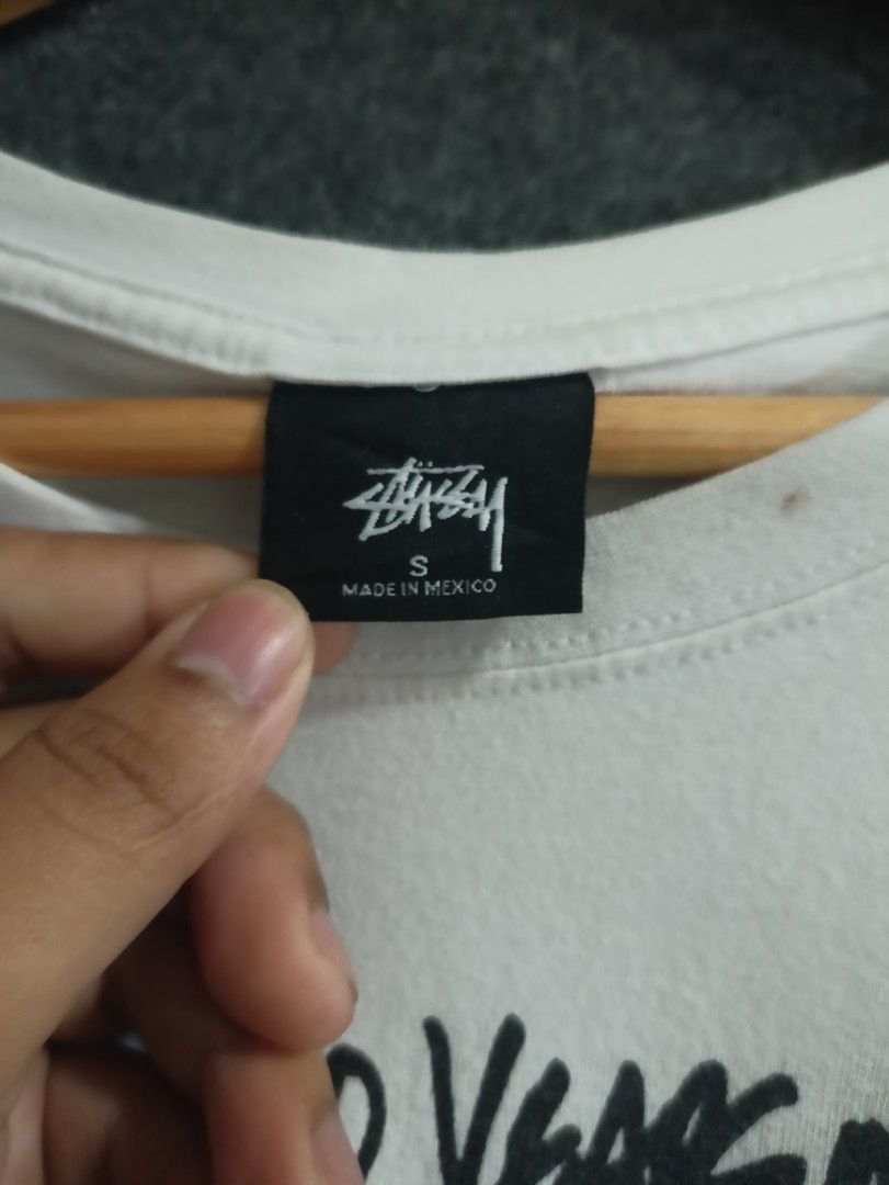STUSSY 40 YEARS ANNIV (Category: Tshirts & Polo Shirts ) located in General Santos City (Dadiangas). Submitted by ivanpacanza (Listing ID 1463621605, Image 3). Description: 21x27 ISSUES: WASHABLE STAIN COLOR RATE 9 LASER PRINT WITH SIDE SEAM.