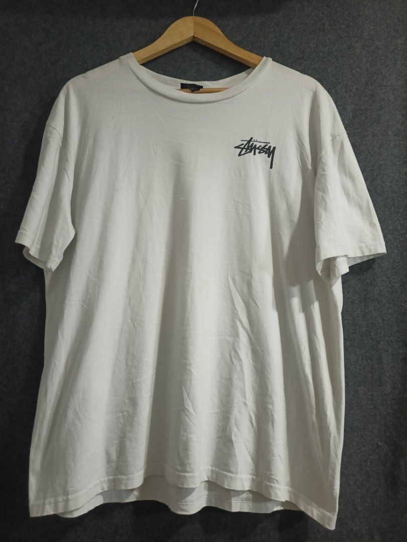 STUSSY DAY DREAM (Category: Tshirts & Polo Shirts ) located in General Santos City (Dadiangas). Submitted by ivanpacanza (Listing ID 1463618963, Image 1). Description: 22.5x27 Issues: min HAIRLINES, washble stain excellent condition AUTHENTIC GUARANTEE.