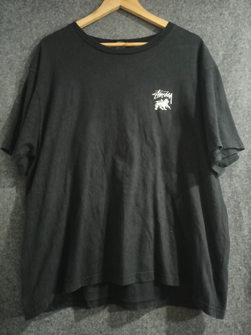 STUSSY RASTA LION (Category: Tshirts & Polo Shirts ) located in General Santos City (Dadiangas). Submitted by ivanpacanza (Listing ID 1463622419, Image 1). Description: 23x27 ISSUES: hairlines/crack COLOR RATE 9 AUTHENTIC GUARANTEE.