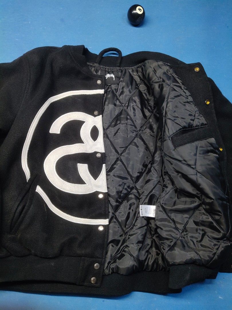 STUSSY WOOL JACKET (Category: Coats, Jackets and Outerwear) located in Baguio. Submitted by lanxelanxe04088 (Listing ID 1463606316, Image 3). Description: dimes:26x24 color rate:9/10 dm me unli vc & unli checksout.