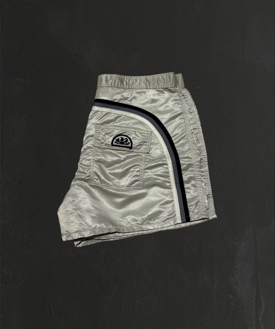Sundeck swim shorts (Category: Shorts) located in Las Pinas. Submitted by thrftmnl. (Listing ID 1463673321, Image 1). Description: 90’s Sundek swim shorts Above the knee Size: 36 on tag Dimes Width: 34-36 Length: 15 Issue/s: none.
