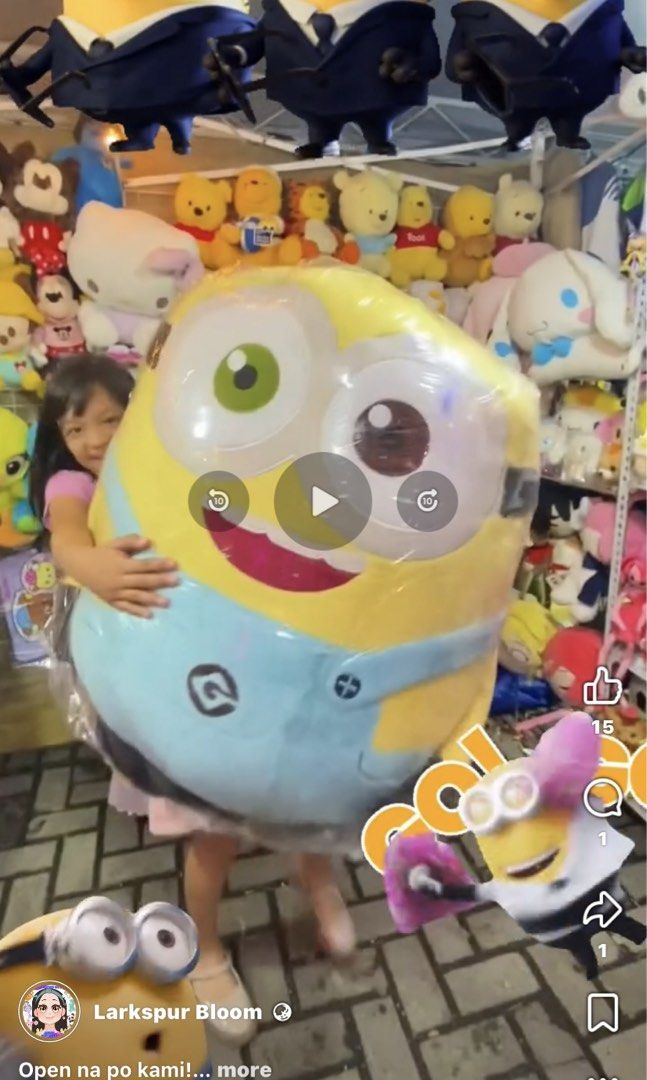 Super Jumbo Minion Bob Japan (Category: Plushies & Soft Toys) located in Pili. Submitted by larkspurbloom7 (Listing ID 1463645357, Image 2). Description: .