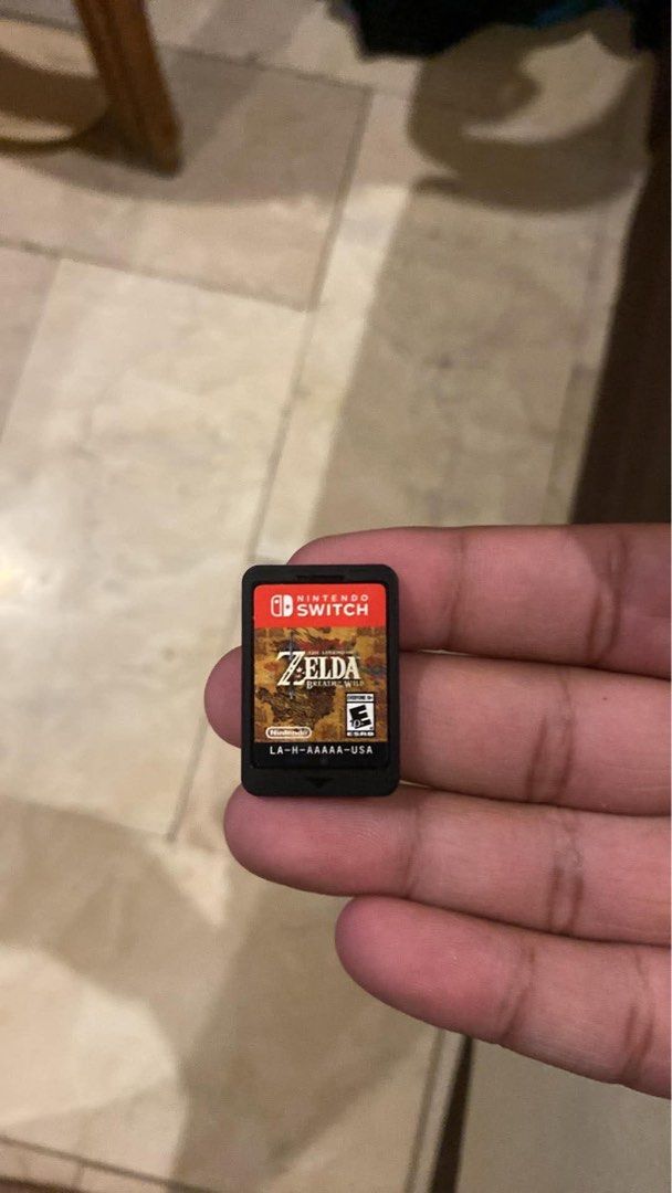Switch 1 games (Category: Nintendo) located in Manila. Submitted by cholopaque95203 (Listing ID 1463592484, Image 1). Description: For sale Zelda BOTW (card only) Monster rise (with case) 1,200 zelda 600 monster hunter rise Bulacan, bocaue location can do meet up, pick up, or delivery via lalamove (shoulder ni buyer).