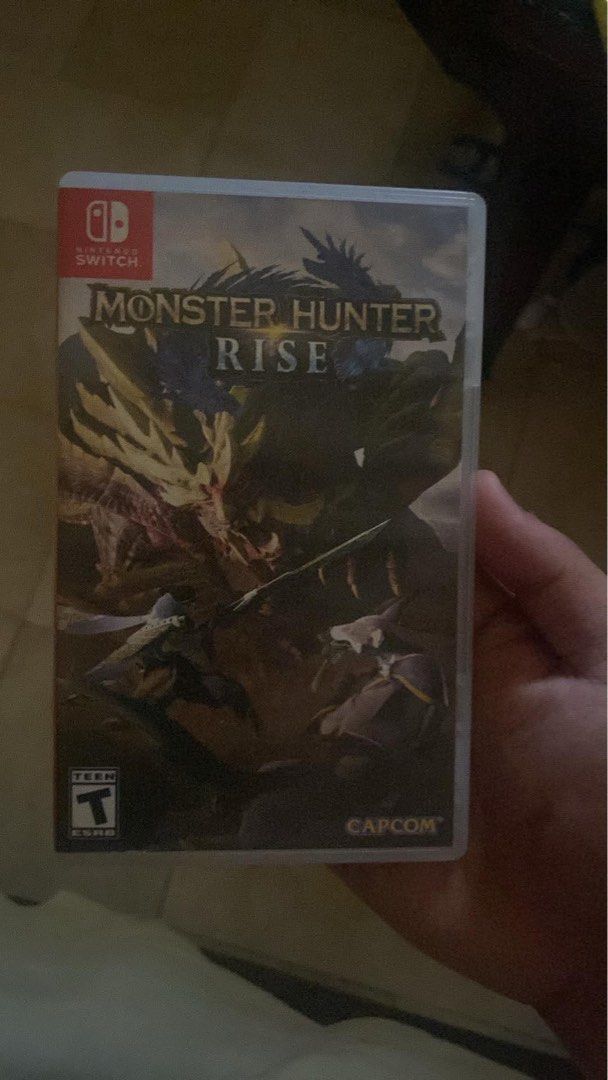 Switch 1 games (Category: Nintendo) located in Manila. Submitted by cholopaque95203 (Listing ID 1463592484, Image 2). Description: For sale Zelda BOTW (card only) Monster rise (with case) 1,200 zelda 600 monster hunter rise Bulacan, bocaue location can do meet up, pick up, or delivery via lalamove (shoulder ni buyer).