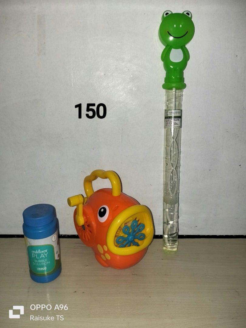 Take All Bubbles Playset (Category: Interactive Toys) located in Taguig. Submitted by raisuketoysshop (Listing ID 1463741432, Image 1). Description: PTPA NEW ARRIVAL!!.. PLEASE RESPECT POST AND PRICES.. Tested working and in good condition.. Secondhand Items Declared as is pa din po Pm for demo video What you see is what you get.. Please manage your expectations.. +40% COD Sho pee Check Out (sho pee fee+Tax+shipping materials) +40 Pesos For Check