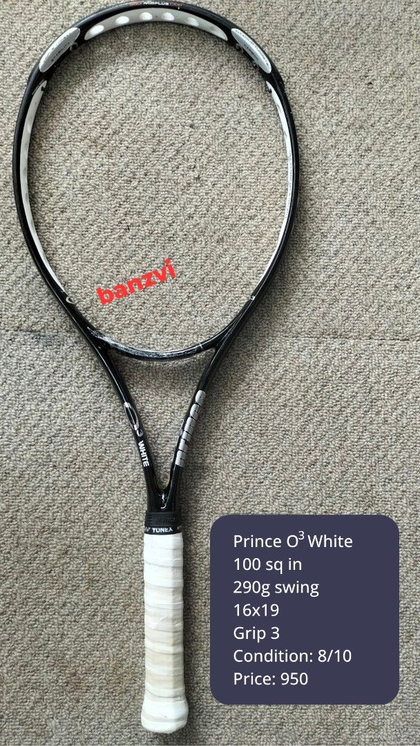 Tennis Racket (Category: Racket and Ball Sports) located in Cainta. Submitted by banzvi73 (Listing ID 1463742251, Image 2). Description: 👍💯 original 👉NO COD/COP PROVINCE 👉Shipping Nationwide 📍 Cainta Rizal .