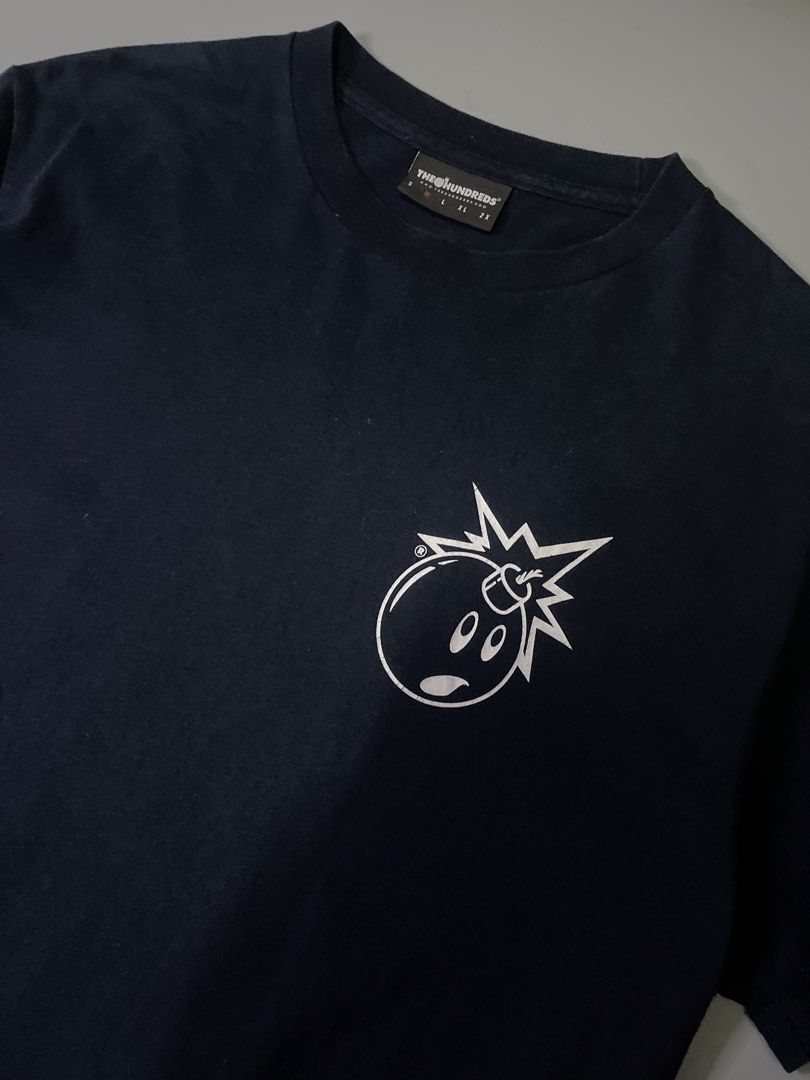 THE HUNDREDS FOREVER SIMPLE ADAM T-SHIRT (Category: Activewear) located in Bocaue. Submitted by mosthighcollective (Listing ID 1463740497, Image 3). Description: THE HUNDREDS : FOREVER SIMPLE ADAM T-SHIRT Size: M on tag Dimes: 20 width 28 length Excellent condition Issue: Minimal cracks prints 750 only Dm me to purchase 📥.