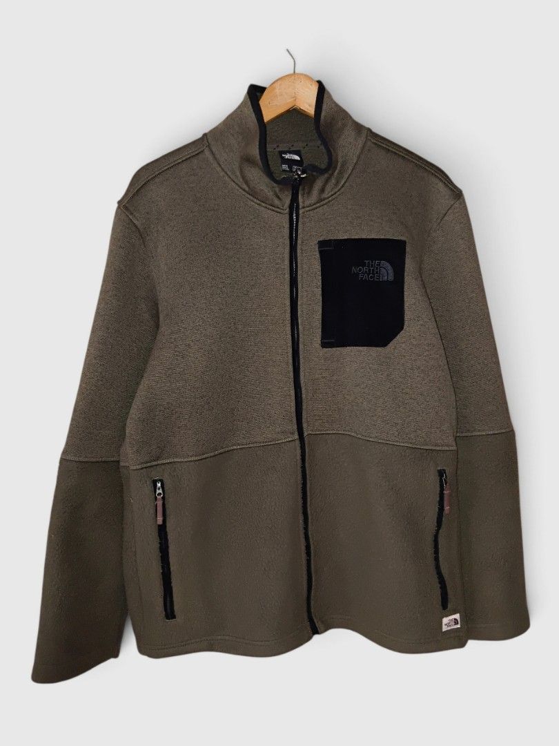 The north face jacket (Category: Coats, Jackets and Outerwear) located in Malasiqui. Submitted by v.hype (Listing ID 1463593684, Image 1). Description: The north face jacket corduroy type chest pocket size : XXL on tag dimension: 25w 28L excellent condition price : 1800 pesos + ship.