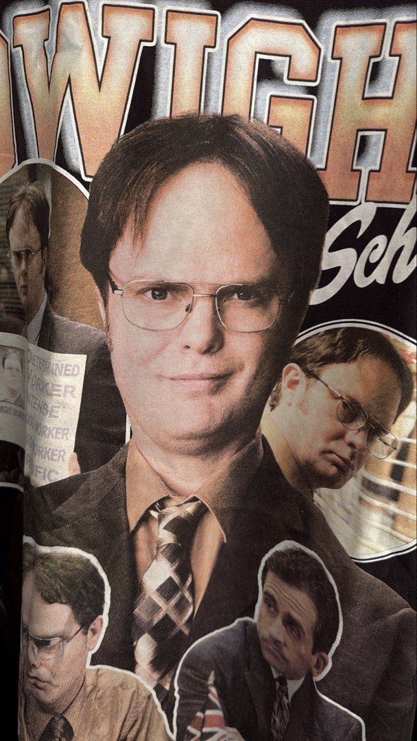 THE OFFICE: Dwight Schrute (Category: Tshirts & Polo Shirts ) located in Cavite. Submitted by handpickedshirts (Listing ID 1463577165, Image 2). Description: New, vintage-style. Large on tag Approx L31in W25in laid flat Actual photos.