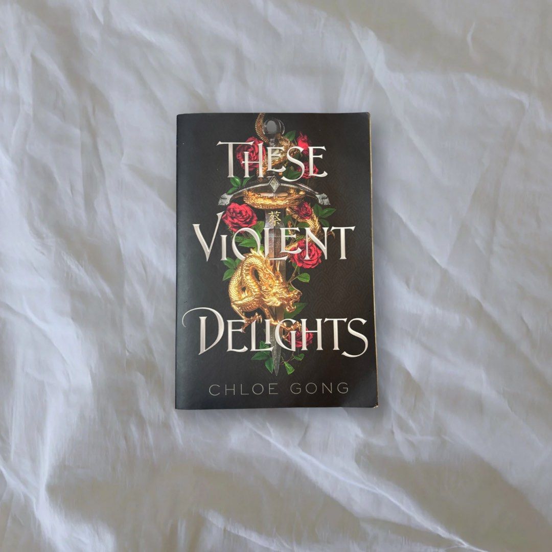 These Violent Delights (Category: Storybooks) located in Taguig. Submitted by kavinette (Listing ID 1463562145, Image 1). Description: Pages are clean, no annotations Minor shelf wear (slightly yellowed edges).
