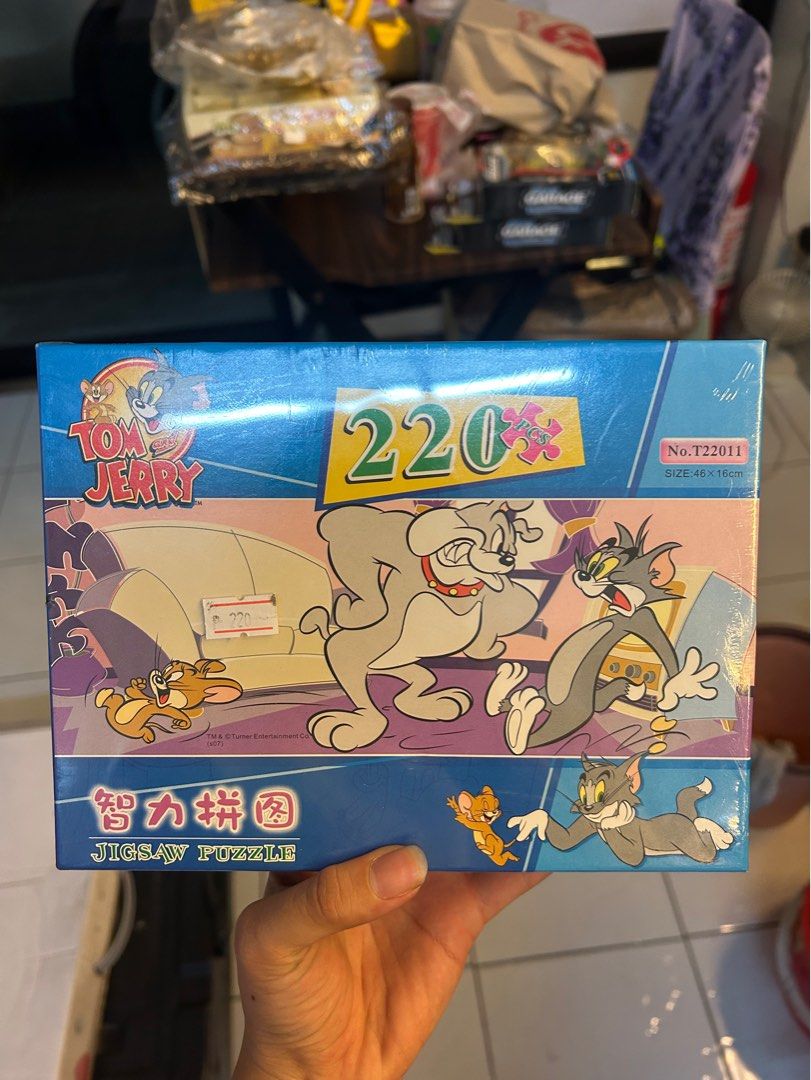 Tom & Jerry Puzzle (Category: Board Games & Puzzles) located in Baguio. Submitted by amber_toyshop (Listing ID 1463667454, Image 1). Description: Sealed pa po. Pm if interested. .