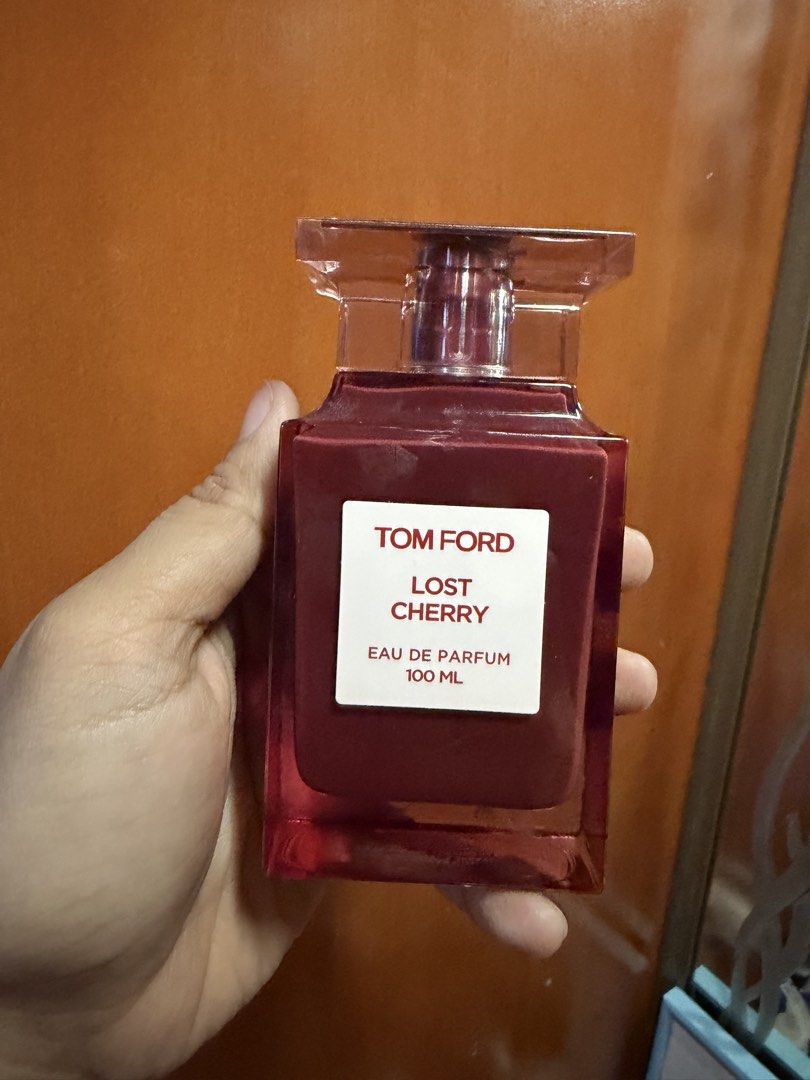 T%m F%rd Lost Cherry Eau de Parfum 100ml - Inspired (Category: Fragrance & Deodorants) located in Pasig City. Submitted by aprilluxcloset0812 (Listing ID 1463709247, Image 1). Description: - Tom Ford Lost Cherry Eau de Parfum (95% FULL) - 100ml bottle - Vaporisateur spray - Made in USA - Note: Minor scuffs on the bottom label RFS: decluttering EVERYTHING MUST GO‼️Just make a reasonable offer ❤️ All items ON HAND, handled with love, ready to ship!