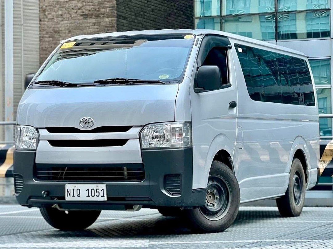 Toyota Hiace Commuter Manual (Category: Used Cars) located in Makati City. Submitted by maby_latido05 (Listing ID 1463661817, Image 3). Description: 2023 Hiace Commuter 3.0 Diesel MT Decontent 174k ALL IN DP PROMO‼️🔥 2 YRS - Php 50,465 3 YRS - Php 36,463 4 YRS - Php 30,236 (Chattel & Insurance included) FREE FULL VEHICLE SCANNING FREE Transfer FREE Detailing FREE Bank Processing 100% LEGIT MILEAGE 1ST OWNERSHIP Well-maintained Mileage 35k Ending