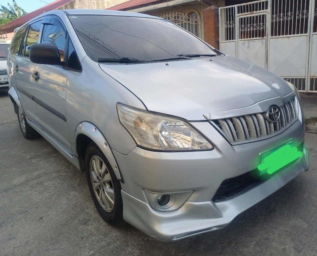 Toyota Innova (Category: Used Cars) located in Cabuyao City. Submitted by dthrifts (Listing ID 1463609069, Image 3). Description: 2014 Toyota Innova 2.5 E Transmission - Automatic Fuel - Diesel Mileage - 137,000+ KM Cool Aircon Well Maintained Upgrade: Michellin Tires 80% Registered Until 2017.