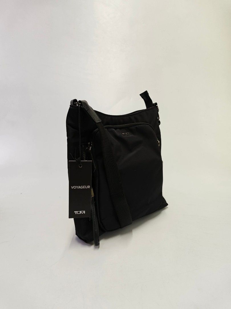 TUMI tyler crossbody bag adjustable strap black black hardware (Category: Cross-body Bags) located in Caloocan City. Submitted by charlie2.0 (Listing ID 1463572841, Image 3). Description: .