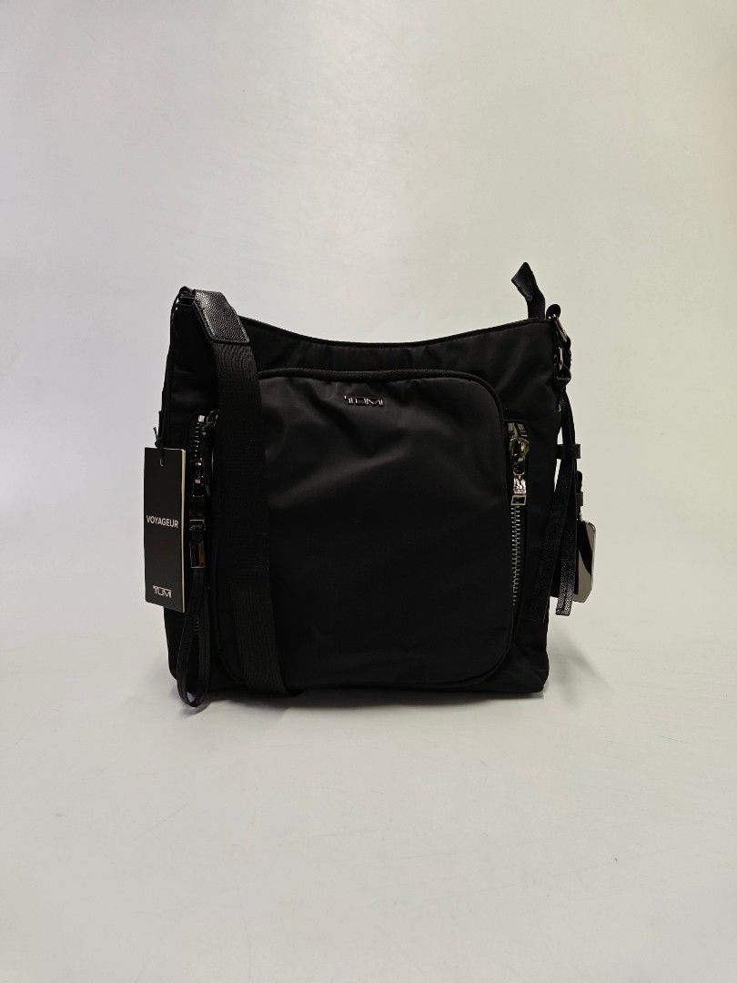 TUMI tyler crossbody bag adjustable strap black black hardware (Category: Cross-body Bags) located in Caloocan City. Submitted by charlie2.0 (Listing ID 1463572841, Image 2). Description: .