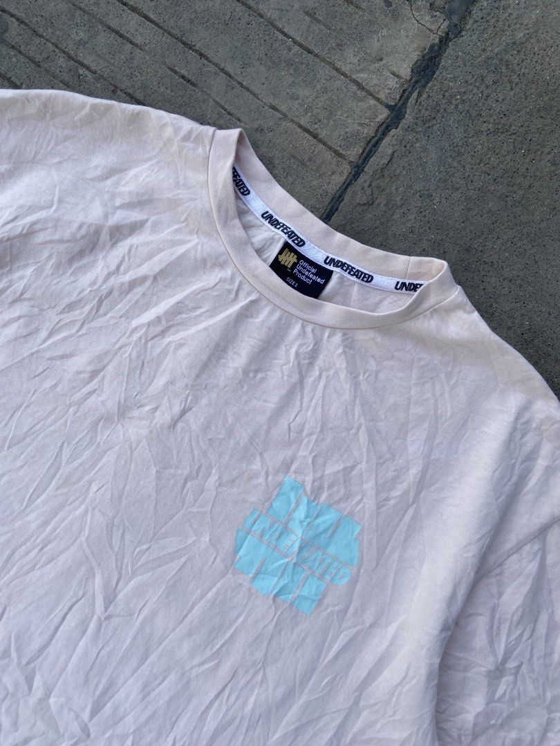 UNDEFEATED LOGO ICON TSHIRT (Category: Tshirts & Polo Shirts ) located in Davao. Submitted by re.worn082 (Listing ID 1463605984, Image 3). Description: •SIZE 1 W20 L27 •GOOD AS NEW CONDITION 🏷️350 ADD SHIP 📩DM.