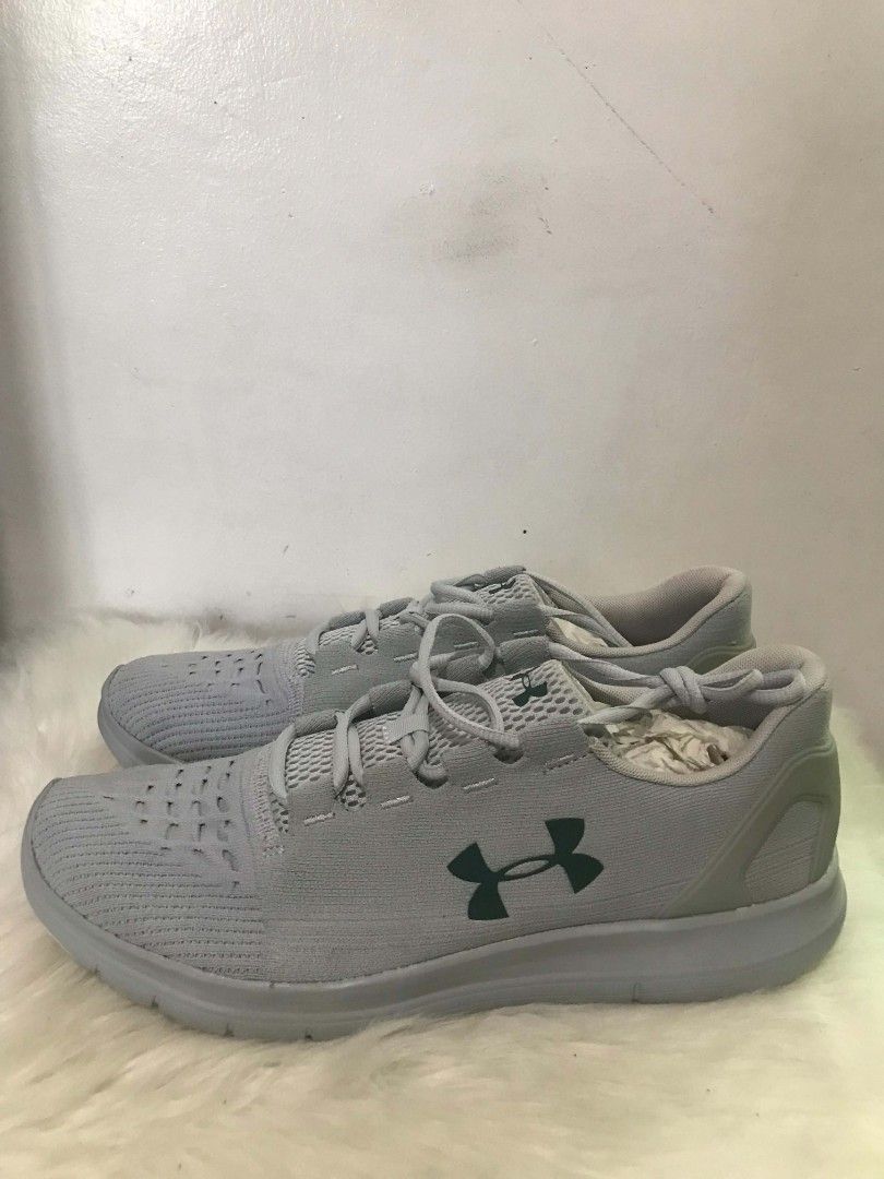 Under Armour Running Shoes - Grey (Category: Sneakers) located in Manila. Submitted by vincent.seller (Listing ID 1463620793, Image 2). Description: - Grey Under Armour running shoes - Lightweight and breathable mesh upper - Perfect for workouts or casual wear - Comes with original box - Feel free to ask any questions!.