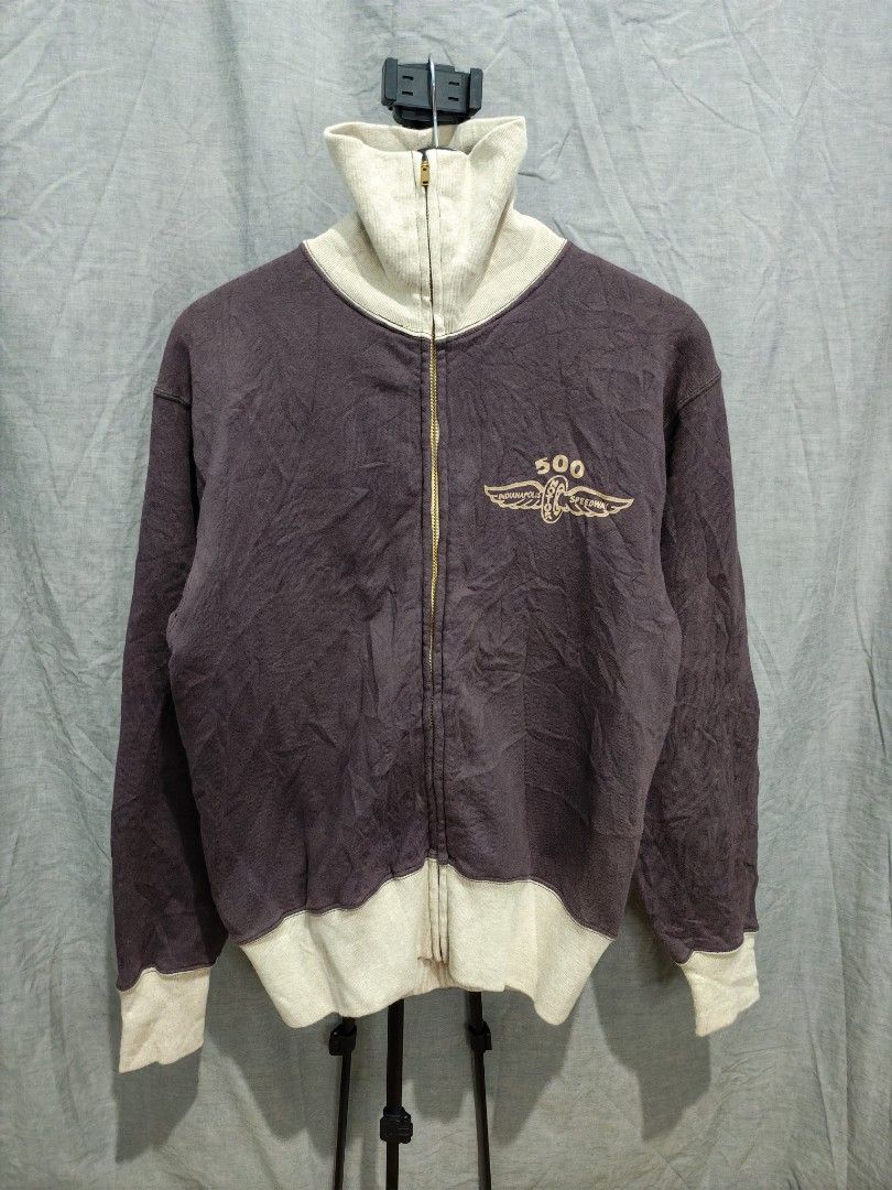 union made cushman indianapolis 500 loopwheel sweatshirt (Category: Coats, Jackets and Outerwear) located in Baguio. Submitted by used_clothing2600 (Listing ID 1463707968, Image 1). Description: union made cushman indianapolis 500 loopwheel sweatshirt size large excellent condition minimal signs of usage pit to pit 22 length 25.5 shoulders 20.5 sleeve length 24.5.