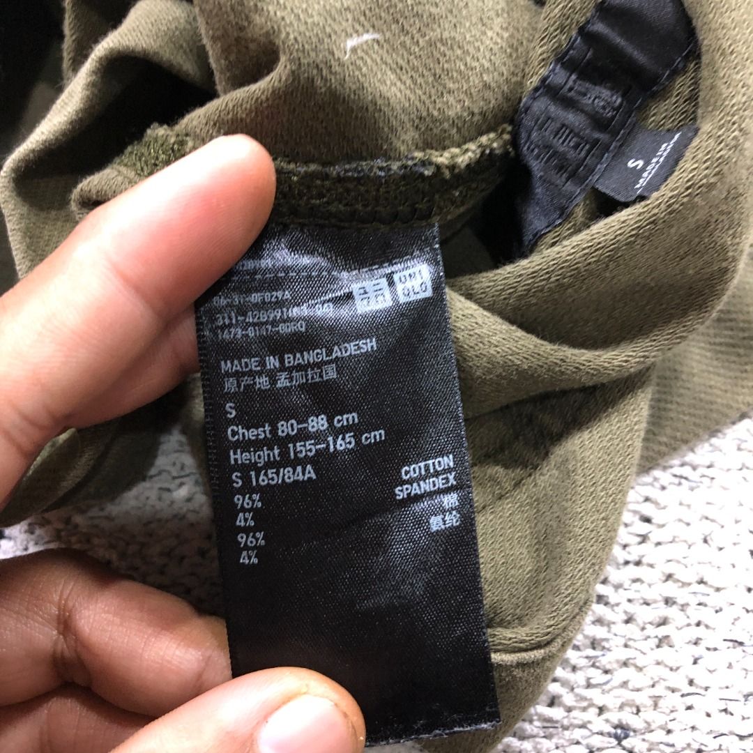UNIQLO Chore Utility Jacket Olive Green Size Large (Category: Coats, Jackets and Outerwear) located in Santa Rosa. Submitted by sergids (Listing ID 1463680603, Image 2). Description: UNIQLO Chore Utility Jacket Olive Green Size Large Great condition. Check fitting tops to ensure this fits you. Dimensions below are exact measurements, see pics as well for comparison. 9/10 Condition and Colorway Dimensions: Check pic slide for actual size and dimen