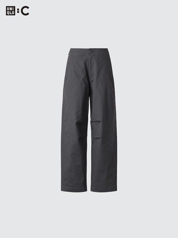 UNIQLO COTTON WIDE PANTS (Category: Other Bottoms) located in Pasig City. Submitted by damadenoche_ (Listing ID 1463698699, Image 2). Description: - Like new - No issues, no stains, no ripped parts. - Decluttering uniqlo clothes and pants..
