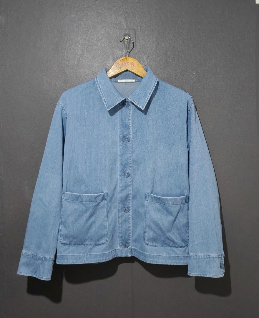 📍Uniqlo Jersey Relaxed Jacket (Category: Coats, Jackets and Outerwear) located in Antipolo. Submitted by simplehans (Listing ID 1463656293, Image 2). Description: ‎📍Uniqlo Jersey Relaxed Jacket ‎Size XL ‎Width- 23 ‎Length- 23.5 ‎Excellent Condition ‎DIRECT MESSAGE IF INTERESTED.