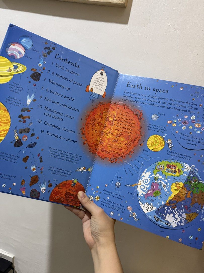 Usborne See Inside Planet Earth Flap Book authentic (Category: Children's Books) located in Santa Rosa. Submitted by iloveshopping28 (Listing ID 1463638056, Image 3). Description: Hardbound book Opened flaps - some flaps have creases. AS IS .