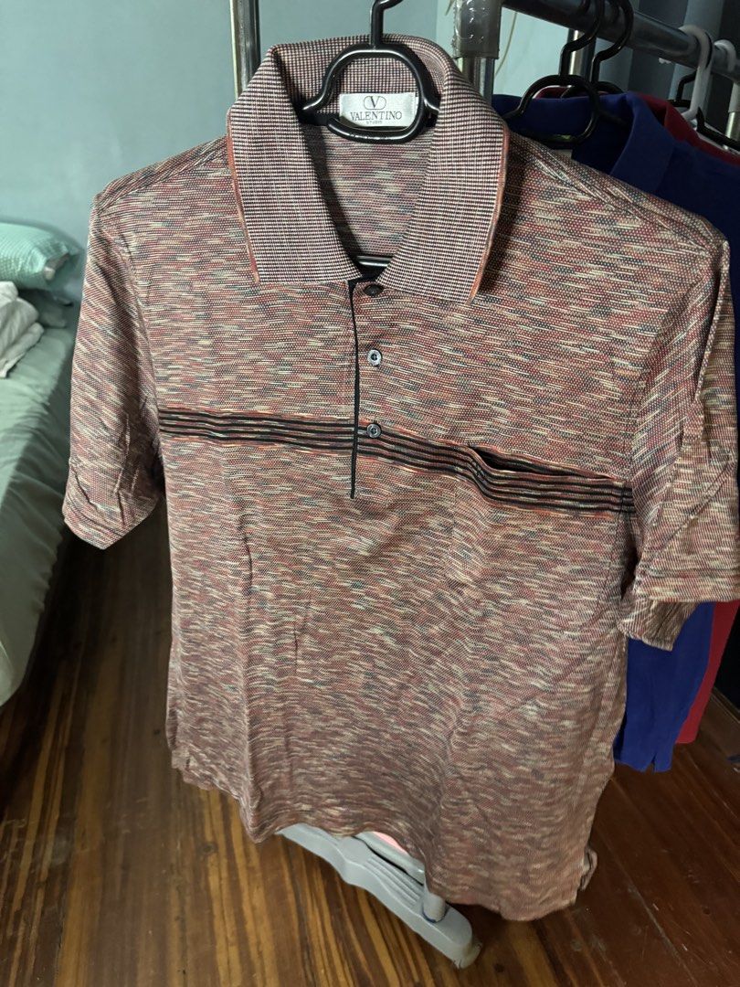valentino multi-colored polo shirt, authentic! (Category: Tshirts & Polo Shirts ) located in Quezon City. Submitted by yonasthingz (Listing ID 1463637779, Image 1). Description: valentino multi-colored polo shirt, authentic! - P2000 - size xxl according to the website (size 54) - worn once-twice, like new - rfs: not in use anymore loc: qc, new manila mop: gcash, bank transfer mod: jnt or sdd (sf/df to be shouldered by buyer) .