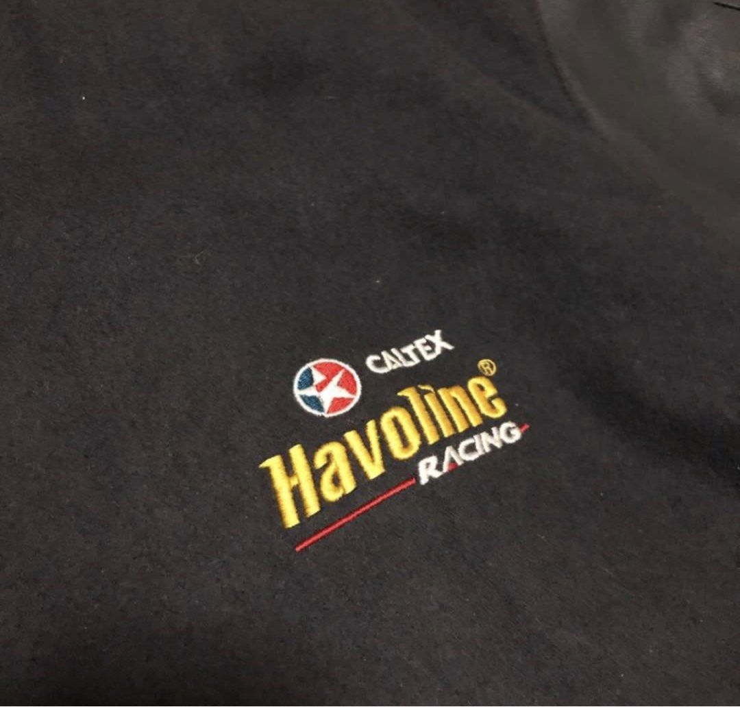 VINTAGE CALTEX HAVOLINE JACKET (Category: Coats, Jackets and Outerwear) located in Manila. Submitted by ig.quio.vl (Listing ID 1463627071, Image 2). Description: 26L 26W Vintage Caltex Havoline Jacket .