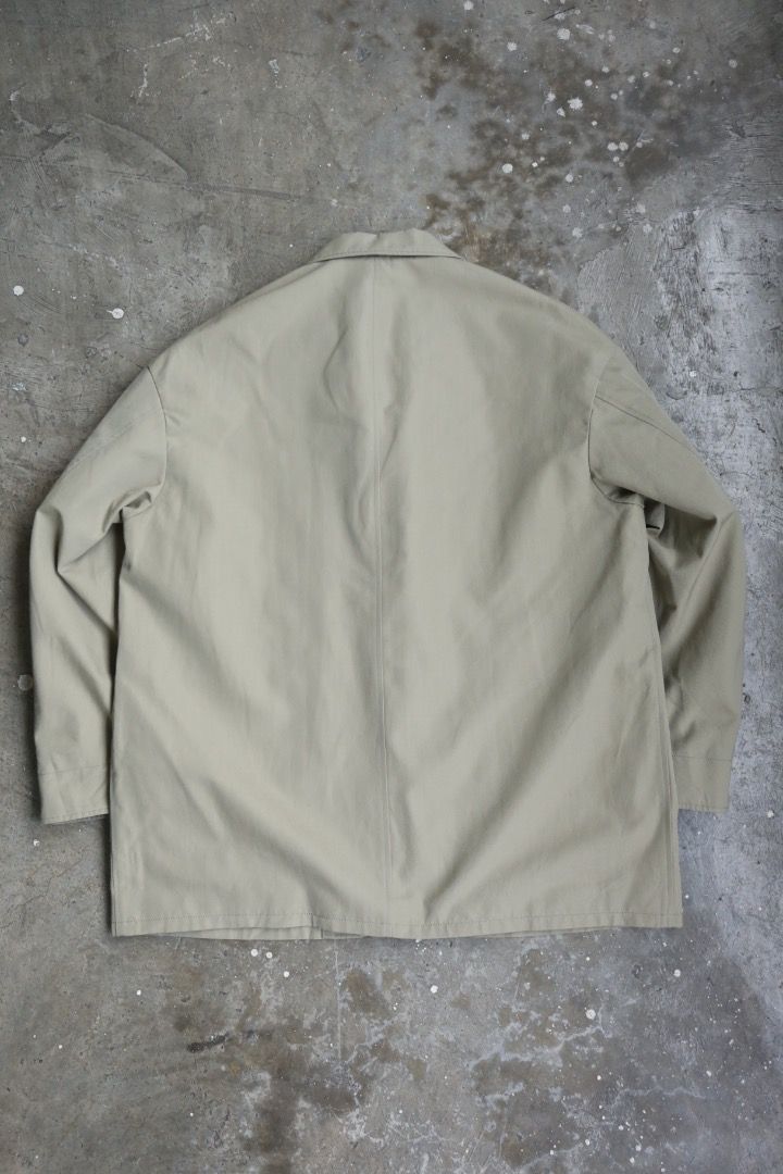 Visvim - S/S 24 - Railwood JKT (Category: Coats, Jackets and Outerwear) located in Manila. Submitted by graymatter_ (Listing ID 1463654405, Image 2). Description: Visvim - S/S 24 - Railwood JKT Tagged Size: 3 Condition: 9.5/10 Material: 83% Wool, 17% Linen Lining: 100% Cotton Made in: Japan Dimensions Length: 30.5 Width: 24.5 Shoulder: 23 Sleeve: 21.