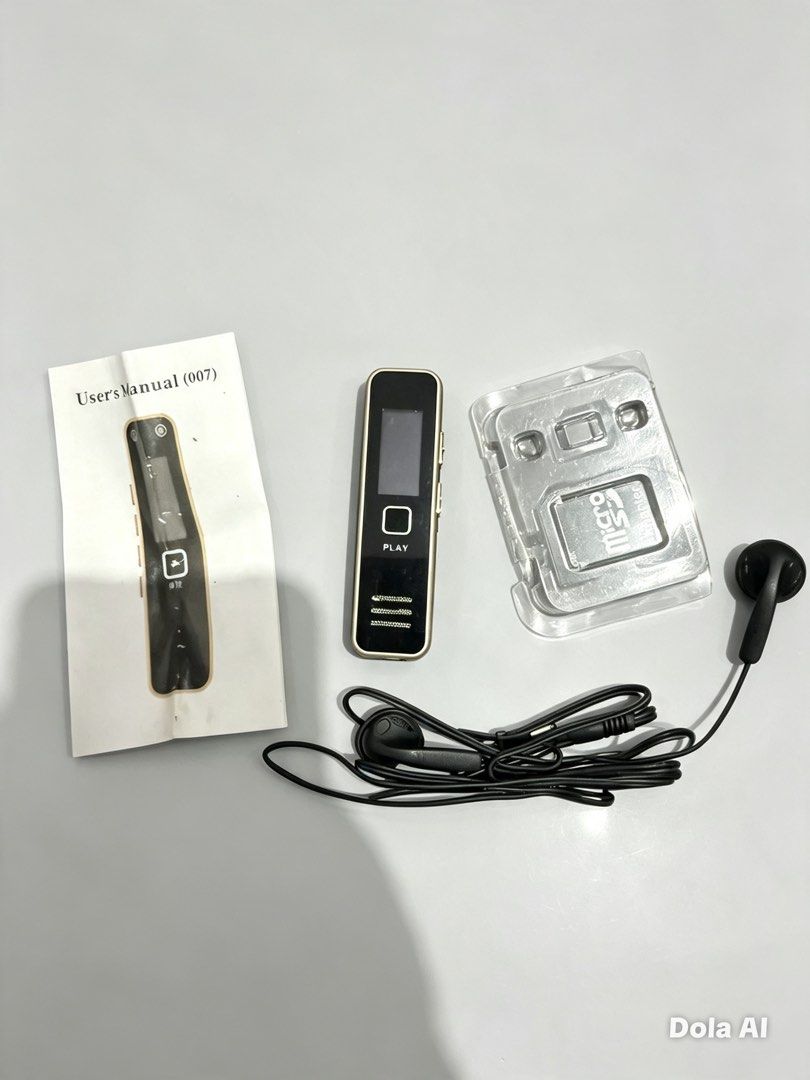 VOICE RECORDER WITH MEMORY CARD (Category: Audio, Video, Alarm and other Electronic Accessories) located in Manila. Submitted by keedidooplayhouse (Listing ID 1463633415, Image 1). Description: LAZ AND SHAPI 1k 500 nalang kasama natapos memory card .