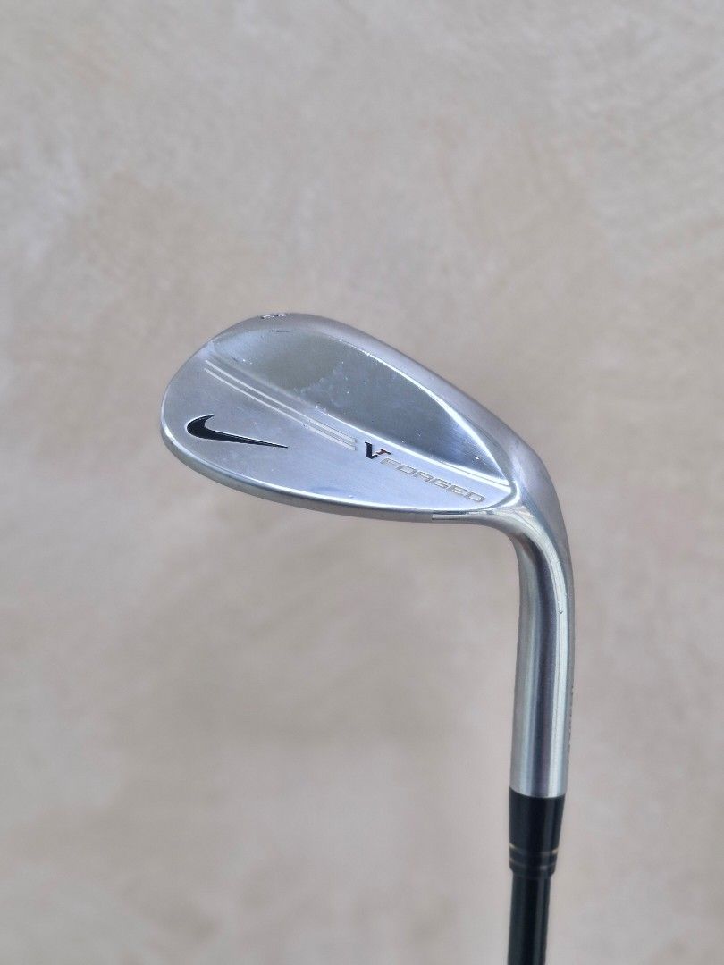 VR Forged Wedge 58 Degree X3X Grooves (Category: Golf) located in Quezon City. Submitted by gidsfinds (Listing ID 1463564345, Image 1). Description: Nike VR Forged 58 Golf Wedge Super Mint! - Nike's Unique X3X Grooves (Simply, X patterned milling) - Solid body, smooth - Nova Tech i700 Graphite Shaft - Tour Velvet Midsize Grip Project 3, Quezon City.