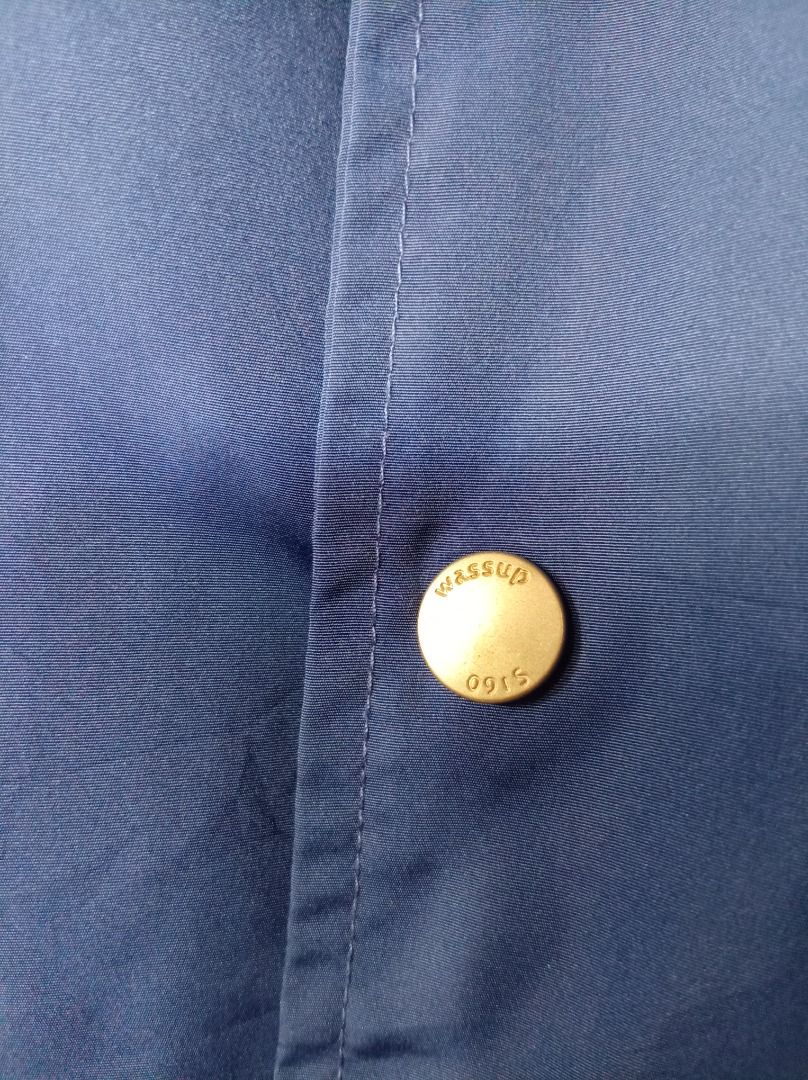 Wassup (Category: Coats, Jackets and Outerwear) located in Caloocan City. Submitted by gentlemoon_b8cfc8 (Listing ID 1463598037, Image 3). Description: Medium on tag but fits to large Issue lost 2 buttons but all in good and crispy condition.