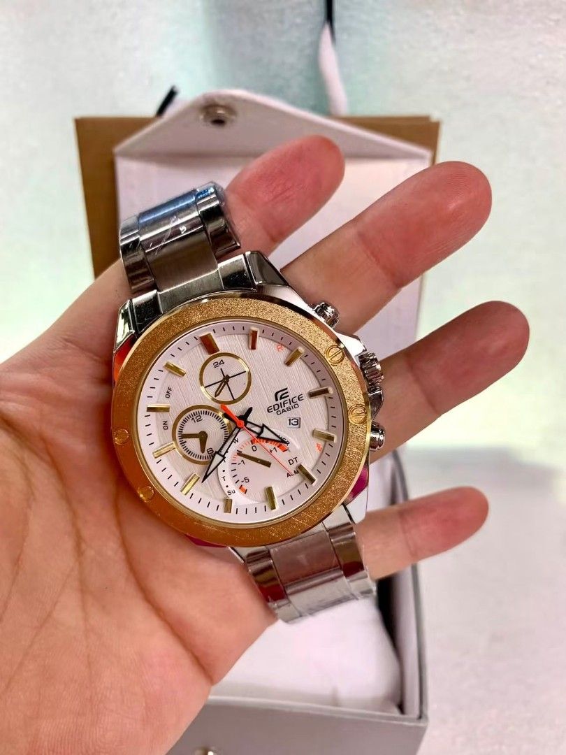 With box and paper bag (Category: Men's Watches) located in Manila. Submitted by chellesshop (Listing ID 1463618554, Image 1). Description: .