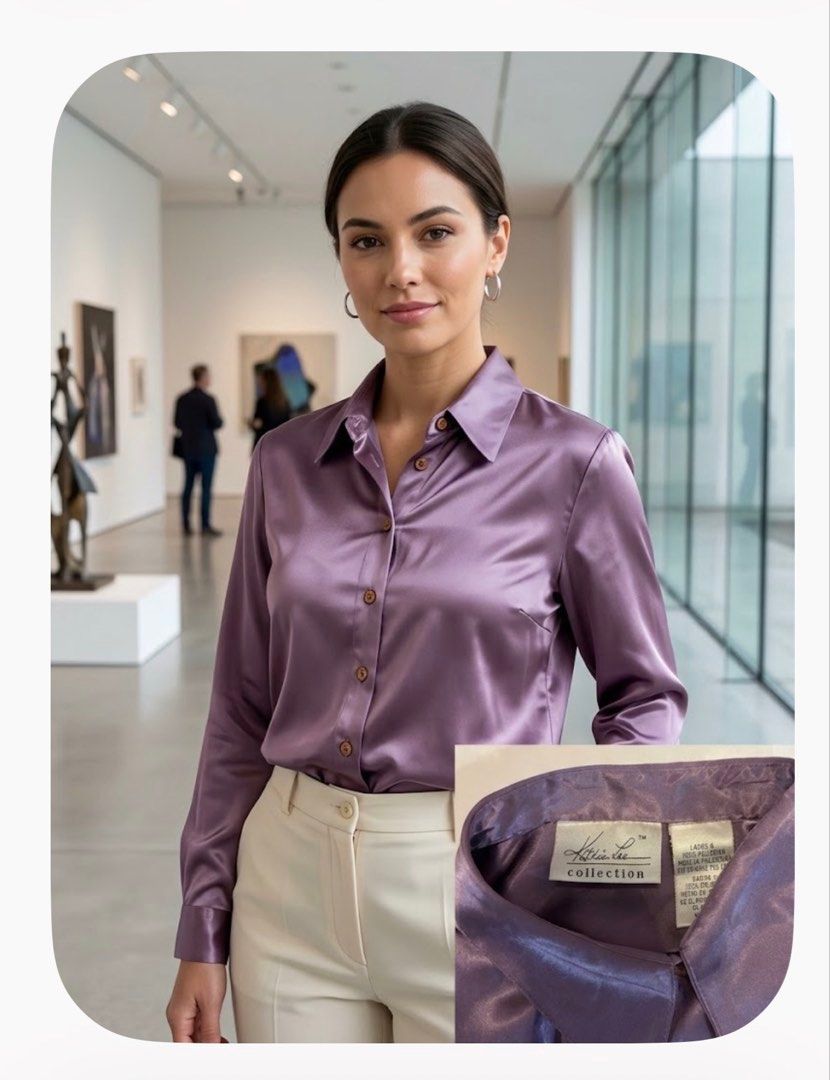 Women’s Long-Sleeve Button-Up Blouse (Category: Longsleeves) located in Norzagaray. Submitted by phlpld (Listing ID 1463600624, Image 1). Description: .