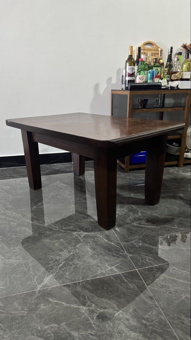 Wooden Center Table (Category: Tables & Sets) located in Mandaluyong City. Submitted by girlieadelacruz28 (Listing ID 1463582543, Image 3). Description: Slightly used wooden center table bought from Tagaytay..