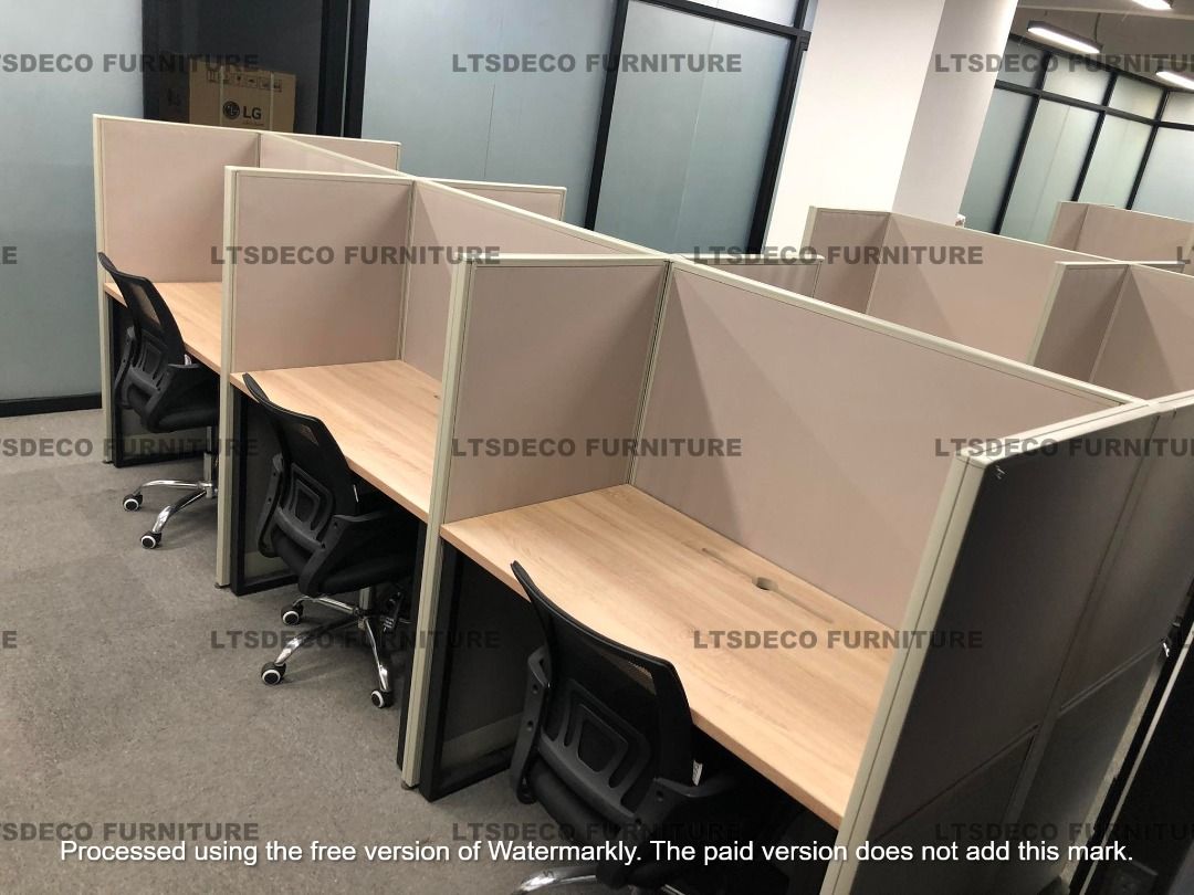 WORKSTATION MODULAR TABLE CUBICLES OFFICE PARTITION FURNITURES (Category: Office Furniture & Fixtures) located in Mandaluyong City. Submitted by jessalyn.montero (Listing ID 1463587686, Image 3). Description: 👉Are you looking for WORKSTATION, MODULAR CUBICLES OFFICE PARTITION, and OFFICE FURNITURE SUPPLIER? LTSDECO Furniture, is direct supplier, manufacturer, and trusted provider of high quality, affordable and durable modular office divider par