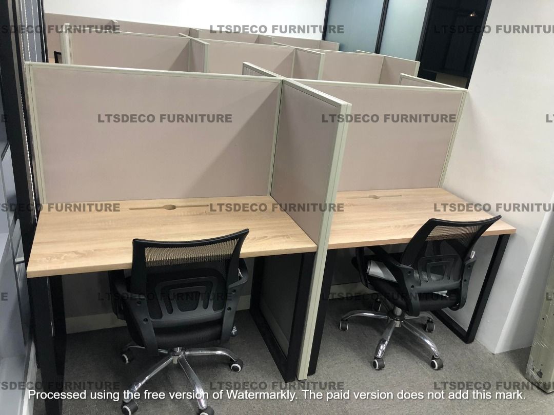 WORKSTATION MODULAR TABLE CUBICLES OFFICE PARTITION FURNITURES (Category: Office Furniture & Fixtures) located in Mandaluyong City. Submitted by jessalyn.montero (Listing ID 1463587686, Image 1). Description: 👉Are you looking for WORKSTATION, MODULAR CUBICLES OFFICE PARTITION, and OFFICE FURNITURE SUPPLIER? LTSDECO Furniture, is direct supplier, manufacturer, and trusted provider of high quality, affordable and durable modular office divider par