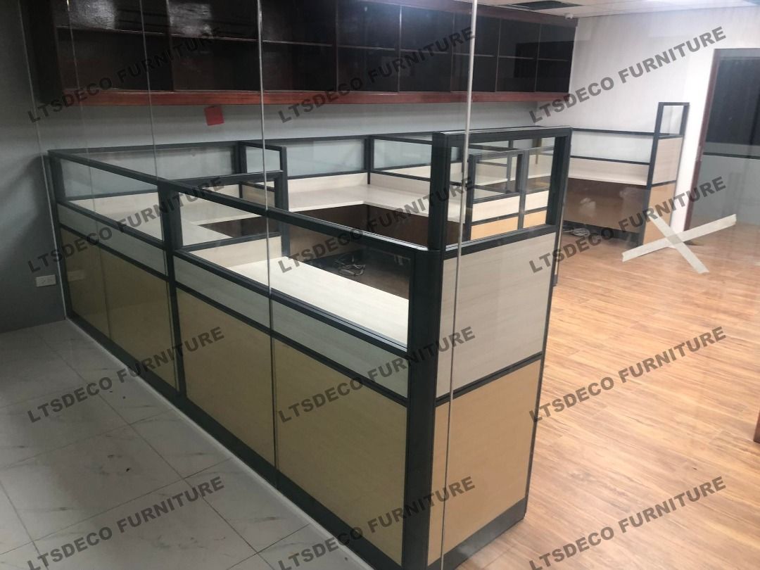 workstation table customized office partition furnitures (Category: Office Furniture & Fixtures) located in Caloocan City. Submitted by sanchez444 (Listing ID 1463560091, Image 3). Description: 👉Are you looking for WORKSTATION, MODULAR CUBICLES OFFICE PARTITION, and OFFICE FURNITURE SUPPLIER? LTSDECO Furniture, is direct supplier, manufacturer, and trusted provider of high quality, affordable and durable modular office divider partition, home an