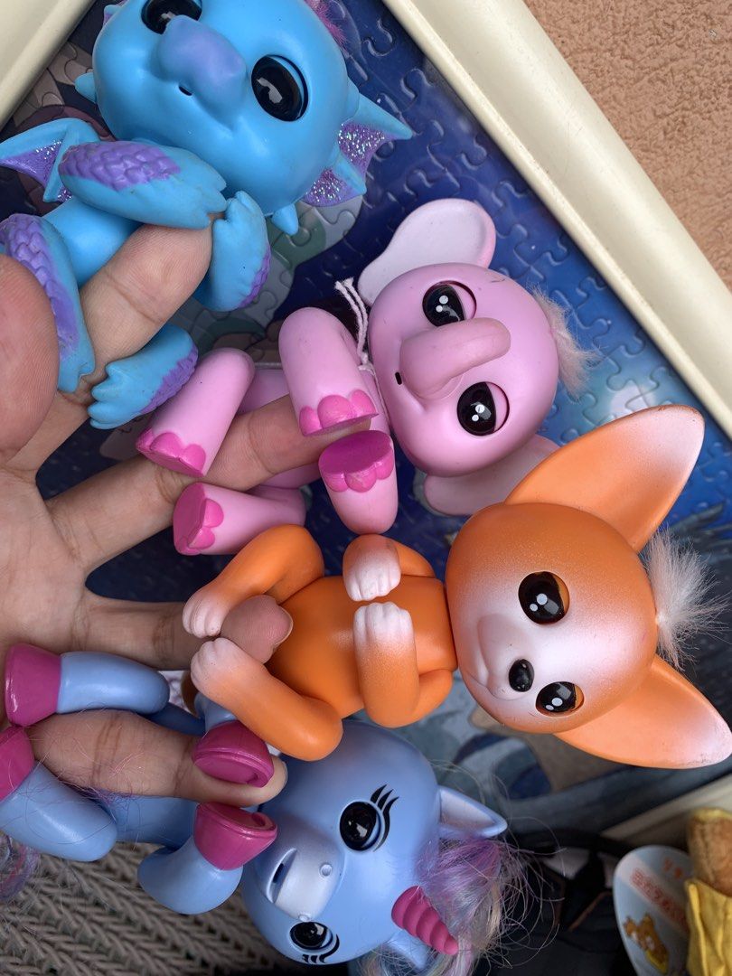 WowWe Fingerlings (Category: Interactive Toys) located in Manila. Submitted by macks_toys (Listing ID 1463633054, Image 2). Description: 📌You may send DM for your inquiries. ✨KINDLY CHECK EACH DETAILS✨ 🔳 From Japan/UK Surplus items 🔳 Fox and elephant available 🔳 Manage your expectations since it’s preloved and from Surplus Items 🔳 WYSIWYG ✨ Thank you! ✨.