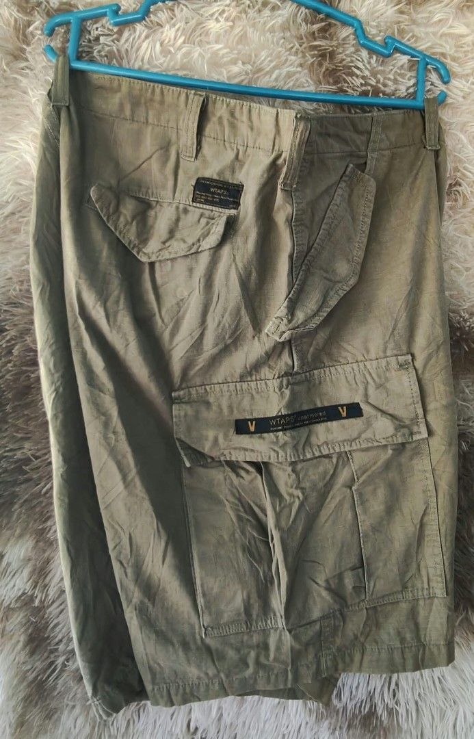 Wtaps Jungle Cargo shorts Size X04 (Category: Luxury Apparel) located in Rizal, Mindoro Occidental. Submitted by thrift.finds_5103 (Listing ID 1463640462, Image 1). Description: WTAPS unarmored Jungle Cargo Short Size X04 Dimes : Fitment: 36 to 38 Length: 21 Leg Opening: 13 Condition: 9.5/10 Color Rate Location: Rizal, Occidental Mindoro South Luzon Philippines 5103.