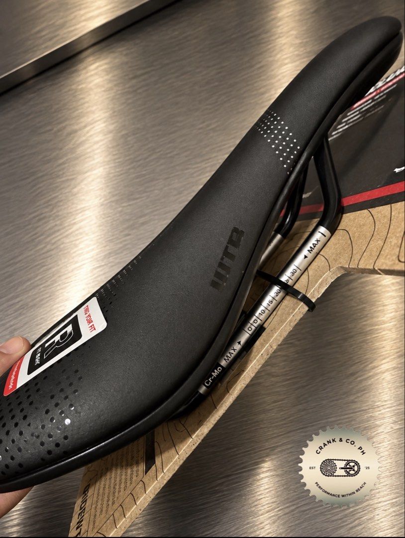 WTB Solano Medium Cromoly Bicycle Saddle (Category: Bicycles) located in Makati City. Submitted by crankncoph (Listing ID 1463669926, Image 2). Description: - WTB Solano Saddle - Medium width: 142mm - DNAx padding - Cromoly rail - Ideal for sit bones 110-125mm.