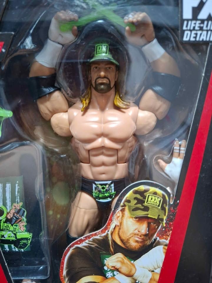 WWE Mattel Elite Triple H (Category: Figurines & Statues) located in Bulacan. Submitted by jiiimsyap (Listing ID 1463705600, Image 2). Description: BRAND NEW 📦 Shipping: Lalamove • Malolos – everyday • Makati – by schedule 💰 Payment: Payment first via GCash or BDO PM for inquiries. Thanks!.