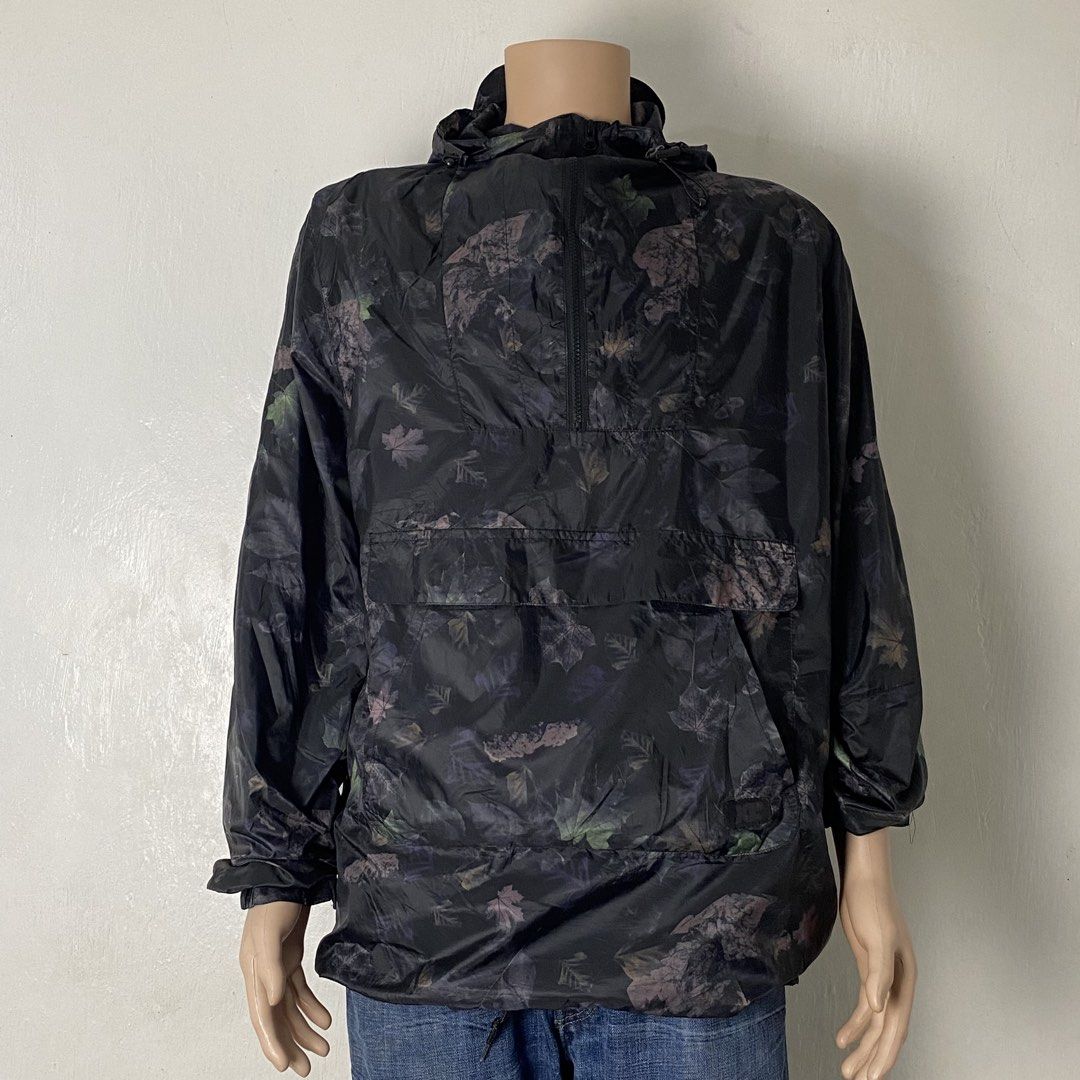 XLARGE 🌧️ | Black Weather-Resistant Quarter-Zip Jacket (Category: Coats, Jackets and Outerwear) located in Bulacan. Submitted by orc.ph (Listing ID 1463664659, Image 3). Description: XLARGE 🌧️ | Black Weather-Resistant Quarter-Zip Jacket Material Used: 100% Polyester - Black - Autumn Leaves All-Over -Outdoor - Quarter-Zip - Velcro Flap Pocket - Kangaroo Pouch -Adjustable Hem/Waistband Drawstring ‎-Size: 2XL -Width: 26” ‎-Length: 31.5” Issue: Ma