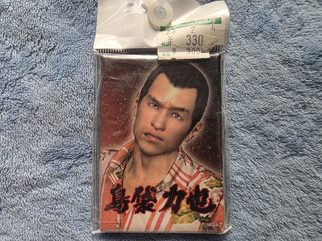Yakuza Rikiya Shimabukuro Rectangular Can Badge (Category: Other Merchandise) located in Manila. Submitted by animestuffsshop (Listing ID 1463643332, Image 1). Description: Yakuza Rikiya Shimabukuro Rectangular Can Badge - Official - WYSIWYG MOD: JNT, LBC COP, Lalamove MOP: GCASH.