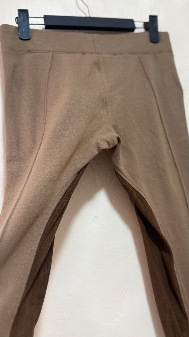 ZARA BASIC Brown Riding Style Pants Size M (Category: Jeans) located in Santa Cruz. Submitted by homedecluttersale (Listing ID 1463644340, Image 3). Description: • Bought in Zara Japan • Fits Medium to large • In excellent condition 🚚 Shipping via J&T only 📦 Shipping fee to be shouldered by buyer 💳 Mode of payment: GCash 📍 Santa Cruz, Laguna.