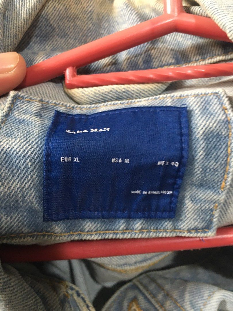 Zara man denim jacket (Category: Coats, Jackets and Outerwear) located in Marilao. Submitted by joelheather02 (Listing ID 1463570468, Image 2). Description: .