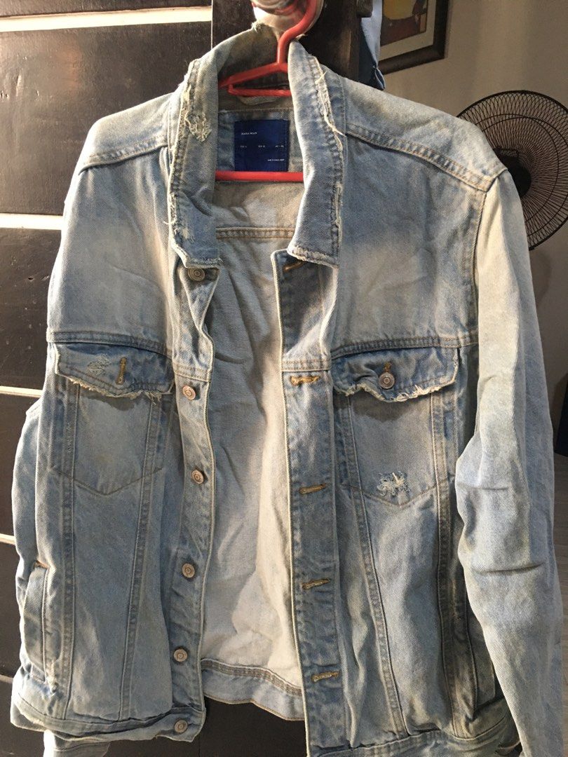 Zara man denim jacket (Category: Coats, Jackets and Outerwear) located in Marilao. Submitted by joelheather02 (Listing ID 1463570468, Image 1). Description: .