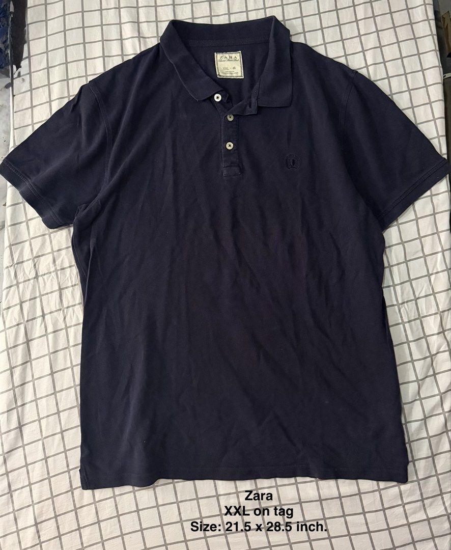 Zara Man Navy Blue Polo Shirt (Category: Tshirts & Polo Shirts ) located in Quezon City. Submitted by pinkystrends.co (Listing ID 1463638414, Image 1). Description: .
